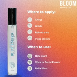 EAU DE PARFUM AUX PHEROMONES BLUE EMBER DE LOVE IN ROOM