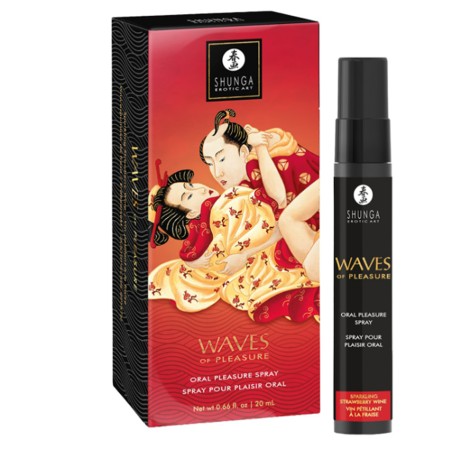Bien Etre SPRAY ORAL WAVES OF PLEASURE FRAISE CHAMPAGNE DE SHUNGA