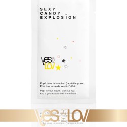 Jeux et Livres BONBONS PETILLANTS SEXY CANDY EXPLOSION DE YES FOR LOVE