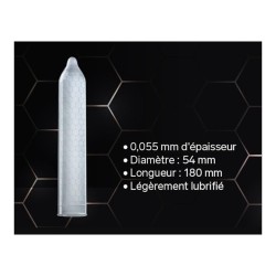 PRESERVATIFS ORIGINAUX HEX DE LELO BOITE DE 36