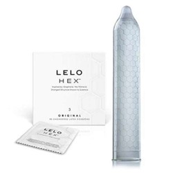 PRESERVATIFS ORIGINAUX HEX DE LELO BOITE DE 36