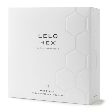 Bien Etre PRESERVATIFS ORIGINAUX HEX DE LELO BOITE DE 36