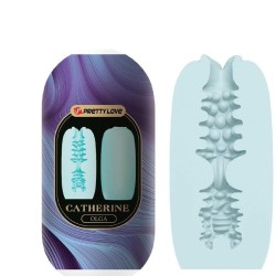Love Toys Homme MASTURBATEUR BLEU CATHERINE OLGA DE PRETTY LOVE