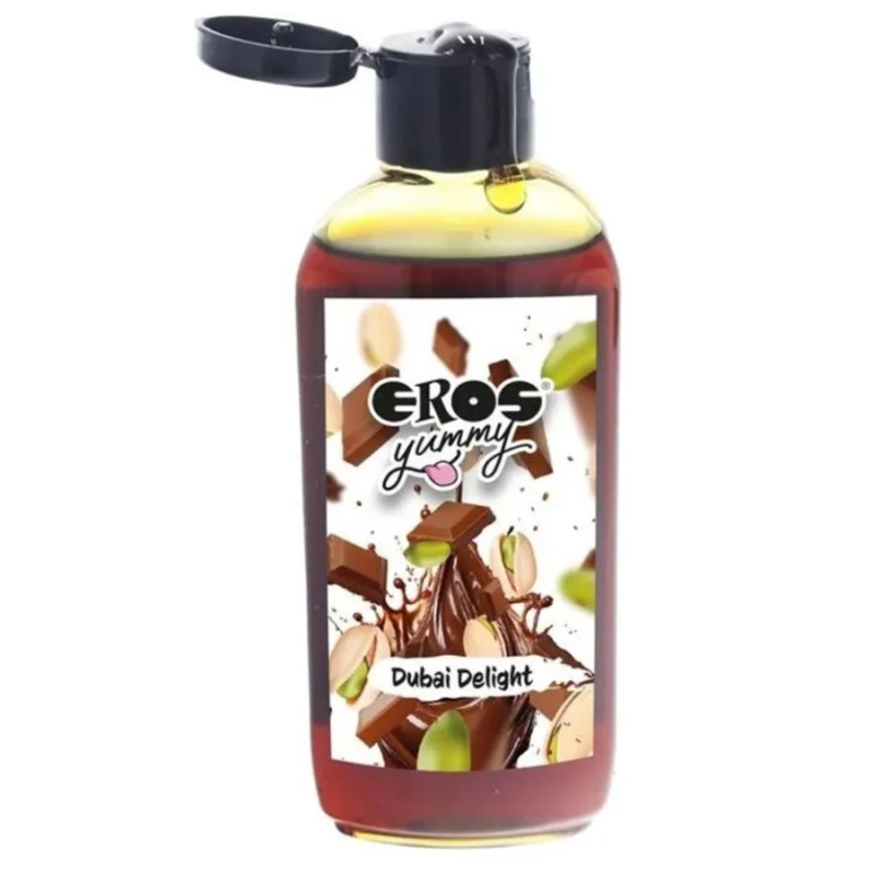 LUBRIFIANT YUMMY DUBAI DELIGHT CHOCOLAT PISTACHE DE EROS 100 ML