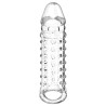 GAINE TRANSPARENTE V11 PENIS EXTENDER A PICOTS DE VIRILXL