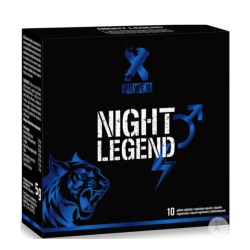 Aphrodisiaques NIGHT LEGEND 10 GELULES DE X POWER