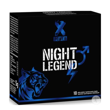 NIGHT LEGEND 10 GELULES DE X POWER