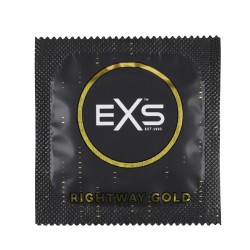 Bien Etre PRESERVATIF RIGHTWAY GOLD DE EXS