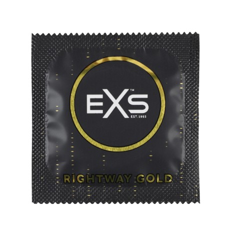 Bien Etre PRESERVATIF RIGHTWAY GOLD DE EXS