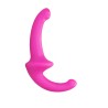 LOVE TOY SANS CEINTURE STRAPLESS STRAPON SILICONE ROSE DE OUCH