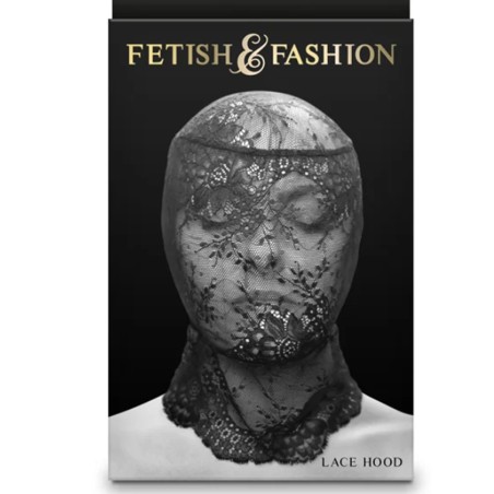 CAGOULE DENTELLE LACE HOOD DE FETISH & FASHION