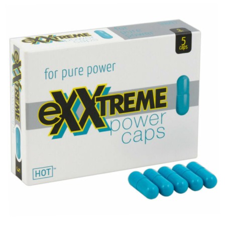 Aphrodisiaques EXXTREME POWER CAPS 5 GELULES