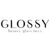 3 PLUGS EN VERRE ROSE TRANSPARENT N°17 DE GLOSSY