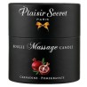 BOUGIE DE MASSAGE DE PLAISIR SECRET PARFUM GRENADINE