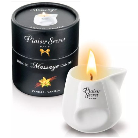 BOUGIE DE MASSAGE DE PLAISIR SECRET PARFUM VANILLE