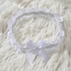 Lingerie JARRETIERE DIVINE ROMANCE BLANCHE DE ORE BIJOU
