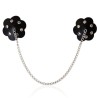 Accessoires NIPPIES NOIRES AVEC CHAINE DE OHMAMA