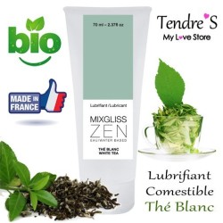 LUBRIFIANT COMESTIBLE MIXGLISS ZEN parfum Thé Blanc