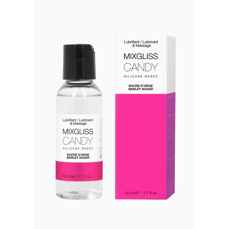 Bien Etre MIXGLISS CANDY 2 EN 1 LUBRIFIANT ET MASSAGE parfum Sucre d Orge