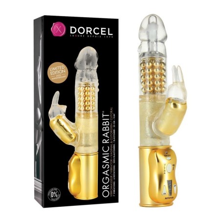 Love toys RABBIT "ORGASMIC" GOLD DE "DORCEL"