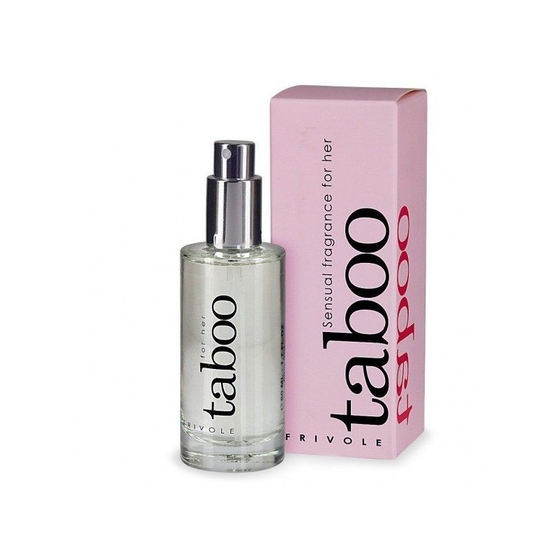 Aphrodisiaques EAU DE PARFUM D ATTIRANCE FRIVOLE TABOO aux pheromones vegetales pour elle