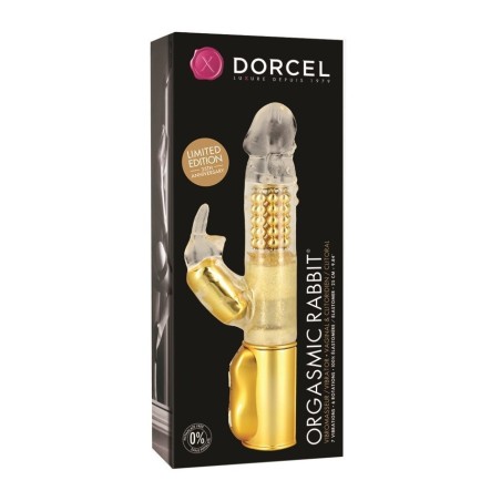 Love toys RABBIT "ORGASMIC" GOLD DE "DORCEL"