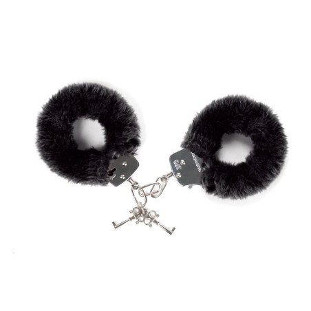 ACCESSOIRES MENOTTES "ATTACH ME" NOIRES DE "LOVE TO LOVE"