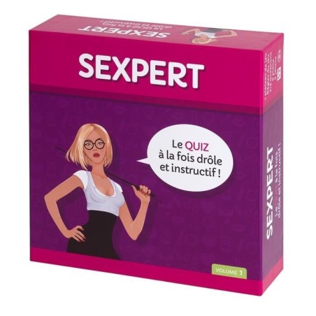 Jeux et Livres JEU SEXY QUIZ "SEXPERT"
