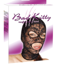 MASQUE EROTIQUE EN DENTELLES DE "BAD KITTY"
