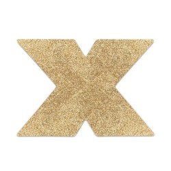 Bijoux Intimes Femmes CACHES TETONS FLASH X DOREES DE BIJOUX INDISCRETS