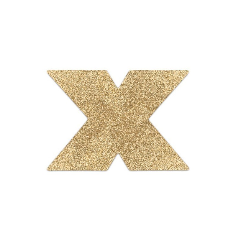 Bijoux Intimes Femmes CACHES TETONS FLASH X DOREES DE BIJOUX INDISCRETS