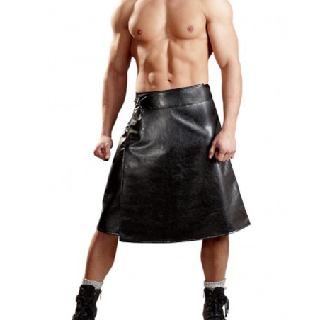 Lingerie Homme KILT NOIR POUR HOMME DE "SWENJOYMEN"