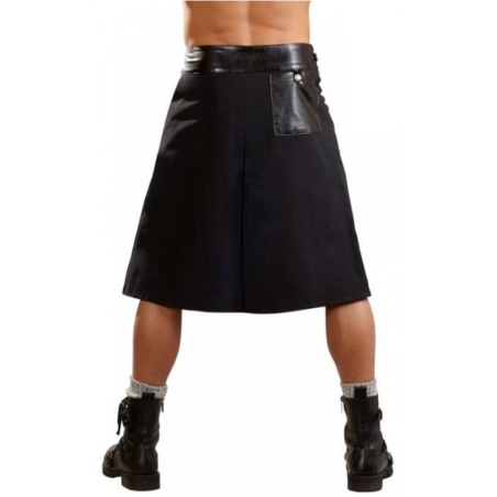 Lingerie Homme KILT NOIR POUR HOMME DE "SWENJOYMEN"