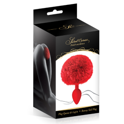 copy of PLUG QUEUE DE LAPIN POMPON FUSHIA DE "SWEET CARESS"