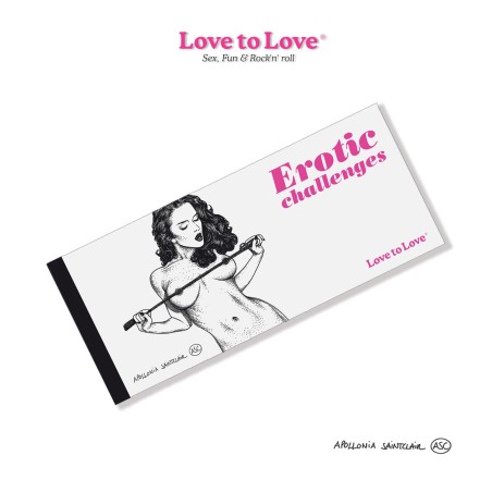 Jeux et Livres CHEQUIER "EROTIC CHALLENGE" DE "LOVE TO LOVE"