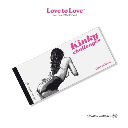 Jeux et Livres CHEQUIER " KINKY CHALLENGE" DE "LOVE TO LOVE"