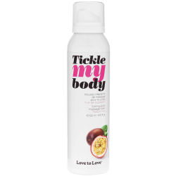 Bien Etre MOUSSE DE MASSAGE TICKLE MY BODY PARFUM FRUITS DE LA PASSION DE LOVE TO LOVE