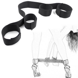 copy of SANGLES BDSM D IMMOBILISATION POIGNETS ET CUISSES DE "FETISHTENTATION"