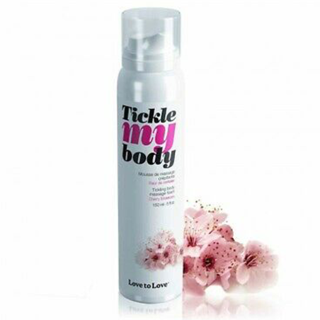 Bien Etre MOUSSE DE MASSAGE TICKLE MY BODY PARFUM FLEUR DE CERISIER DE LOVE TO LOVE Bien Etre MOUSSE DE MASSAGE TICKLE MY BODY PARFUM FLEUR DE CERISIER DE LOVE TO LOVE