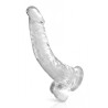Love toys PURE JELLY TRANSPARENT TAILLE L à VENTOUSE 22 cms