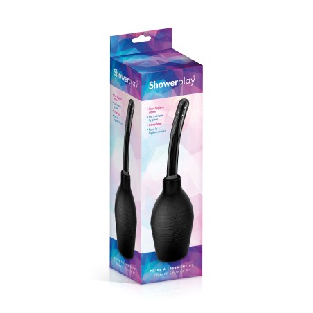 Bien Etre SHOWERPLAY POIRE A LAVEMENT NOIRE P2 Bien Etre SHOWERPLAY POIRE A LAVEMENT NOIRE P2