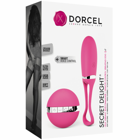 Love toys OEUF VIBRANT "SECRET DELIGHT" FUSHIA DE "DORCEL"