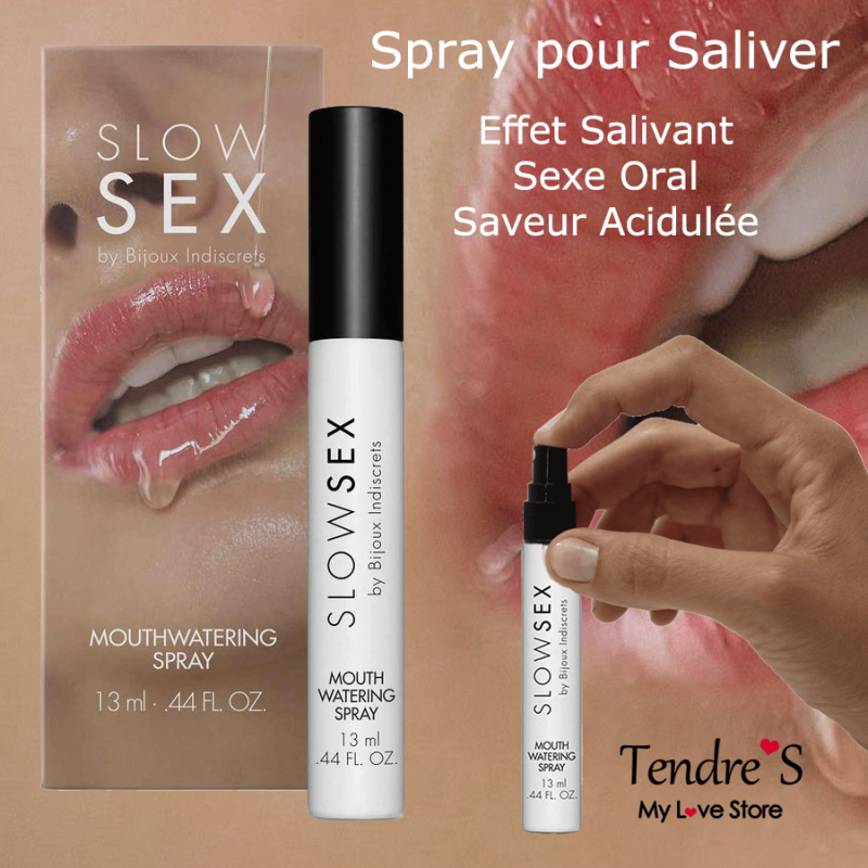 Bien Etre ACTIVATEUR DE SALIVE SLOW SEX DE BIJOUX INDISCRETS