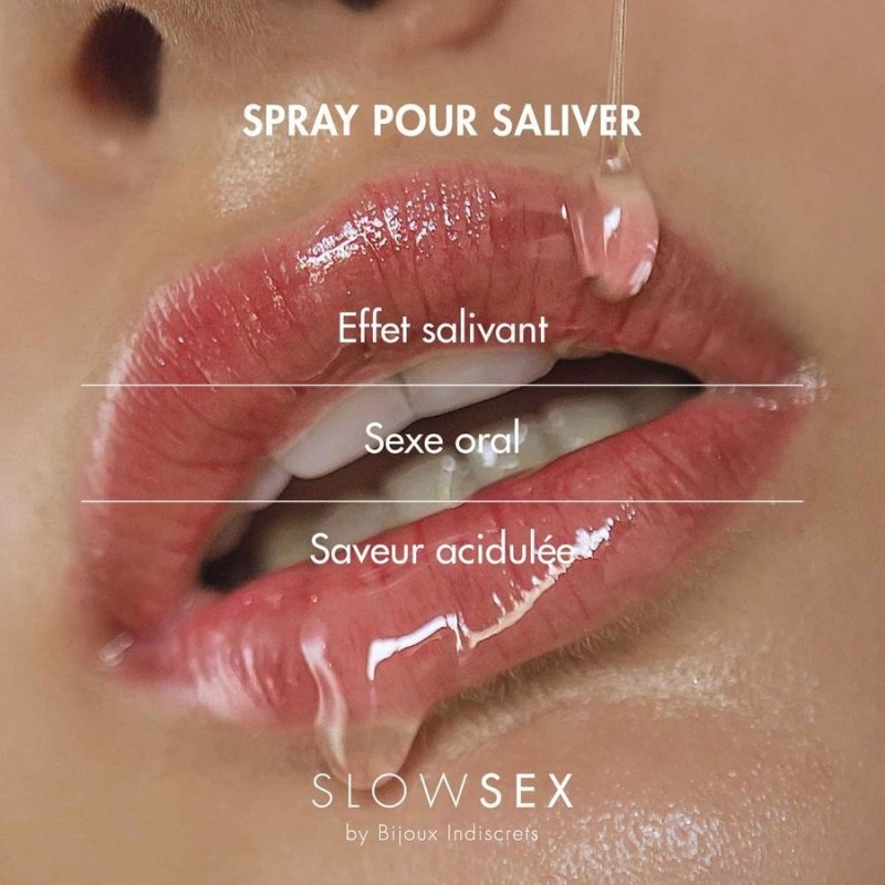 Bien Etre ACTIVATEUR DE SALIVE SLOW SEX DE BIJOUX INDISCRETS