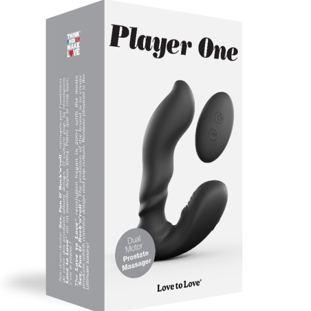 Love toys STIMULATEUR PROSTATIQUE VIBRANT A DISTANCE PLAYER ONE DE LOVE TO LOVE Love toys STIMULATEUR PROSTATIQUE VIBRANT A DISTANCE PLAYER ONE DE LOVE TO LOVE