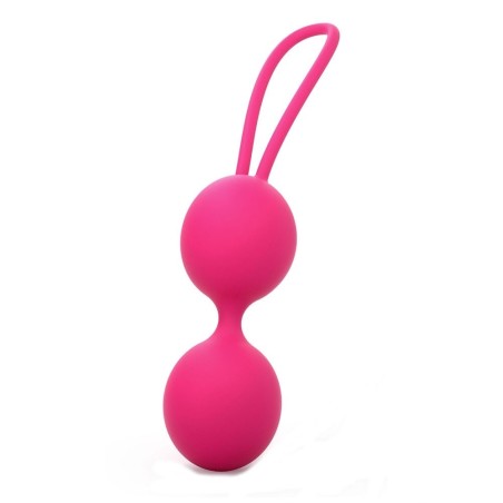 Love toys BOULES DE GEISHA FUSHIA DUAL BALLS DE DORCEL