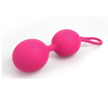 Love toys BOULES DE GEISHA FUSHIA DUAL BALLS DE DORCEL