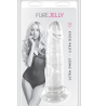 Love toys PURE JELLY TRANSPARENT A VENTOUSE 18 cms Love toys PURE JELLY TRANSPARENT A VENTOUSE 18 cms