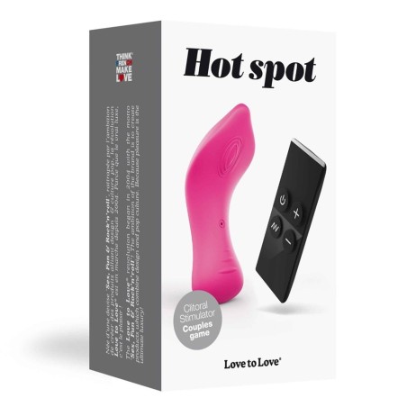 Love toys OEUF VIBRANT CLITORIDIEN A DISTANCE HOT SPOT DE LOVE TO LOVE