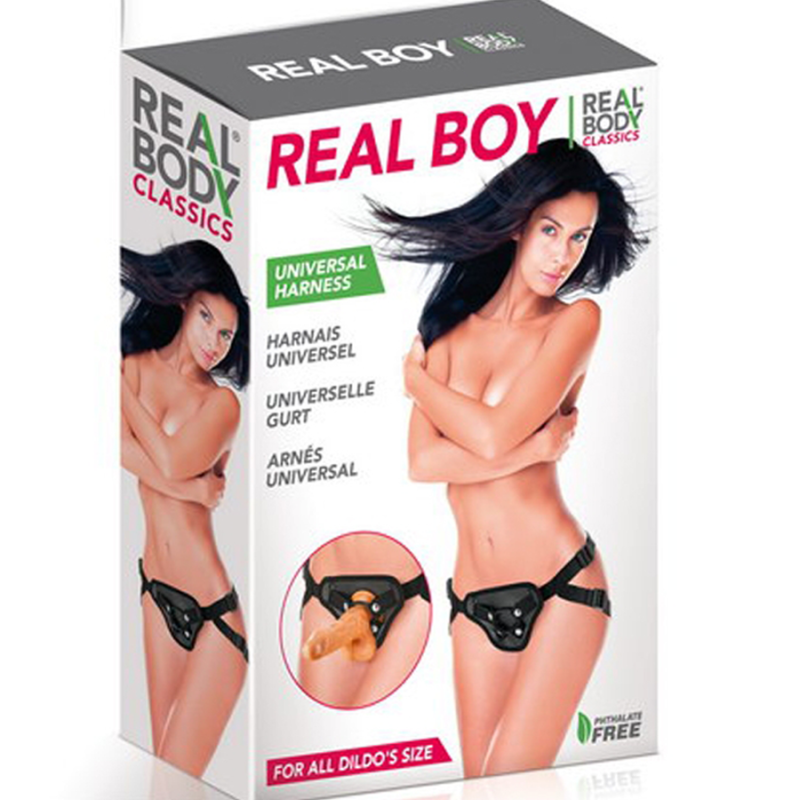 Love toys HARNAIS UNIVERSEL AJUSTABLE REAL BOY POUR FEMMES DE REALBODY